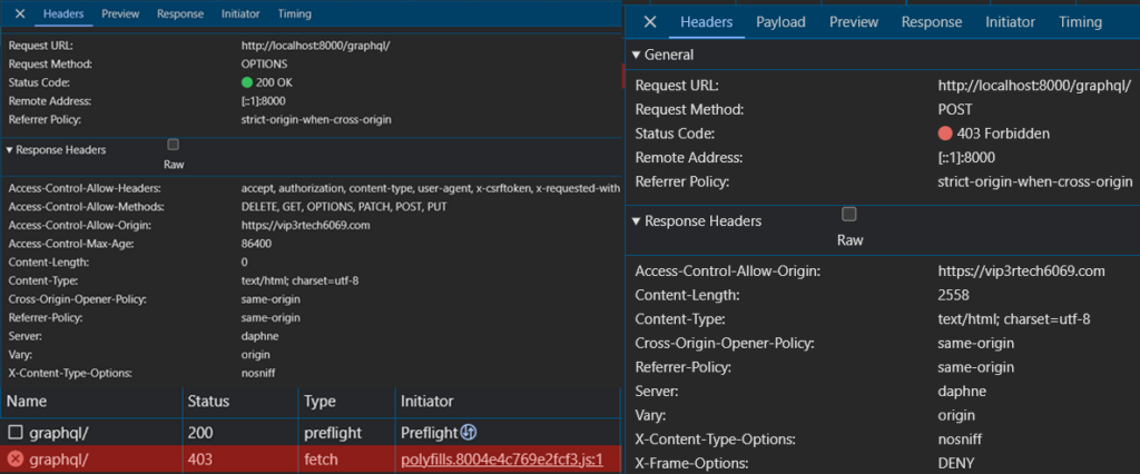 CSRF Error in Django
